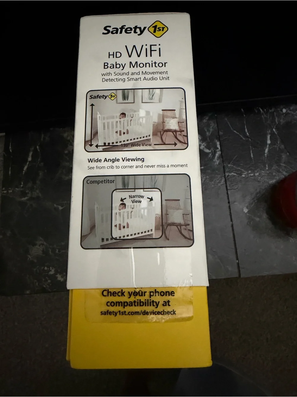 Safety 1st HD WiFi Baby Monitor - White
